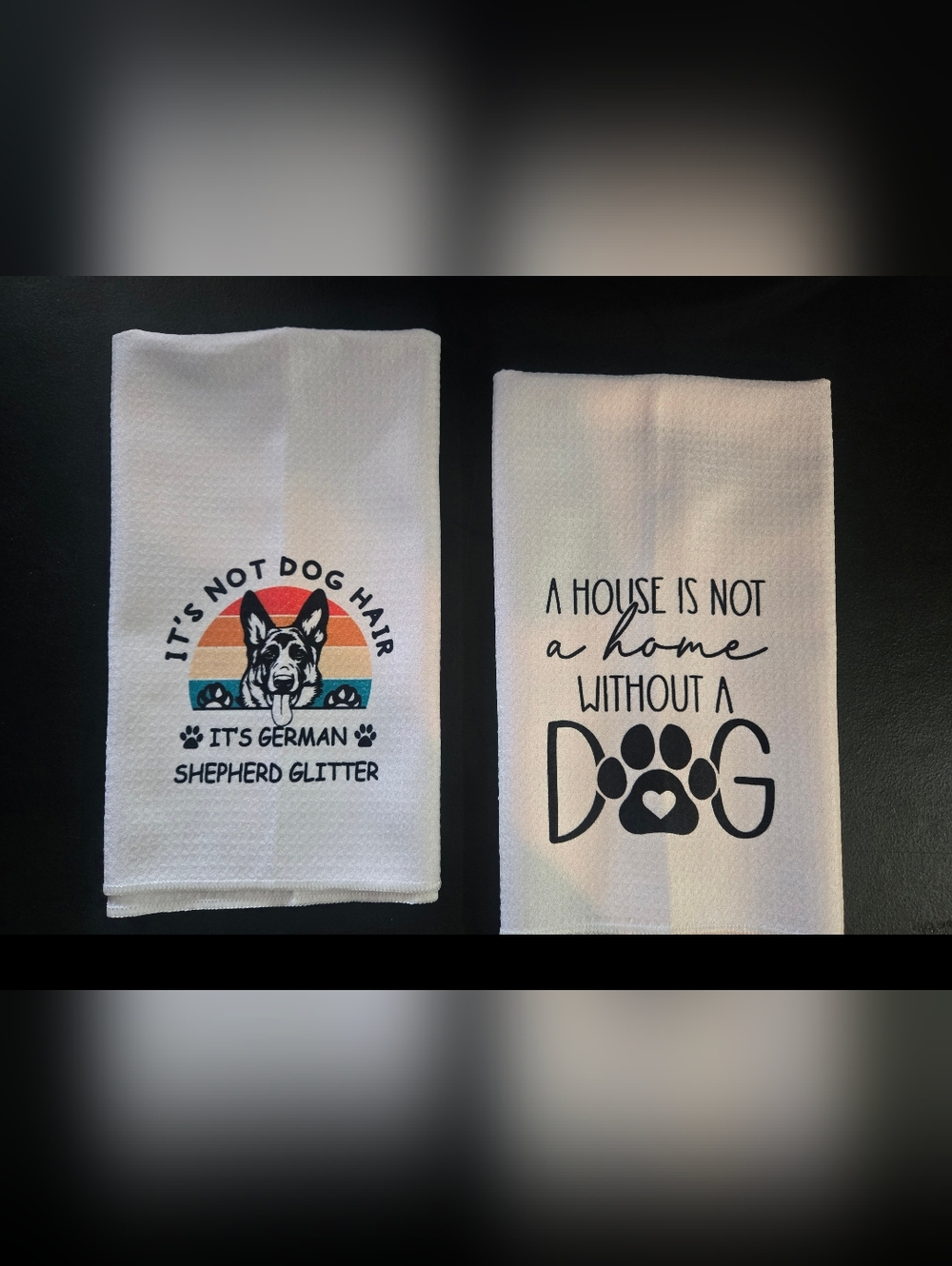 Dog Decorative Kitchen Towel